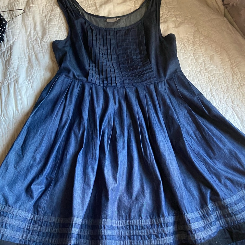 Blue dress